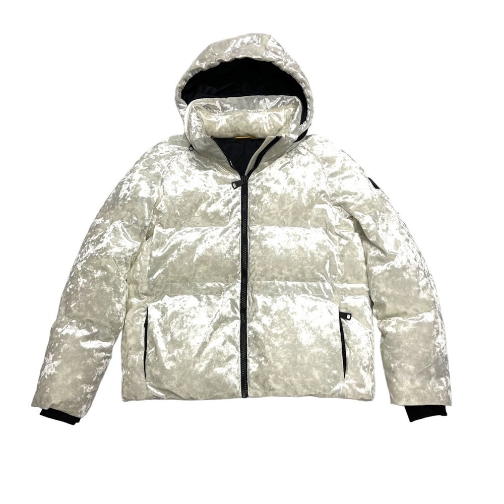 Lole Kendall Puffer Winter Jacket icy white size S